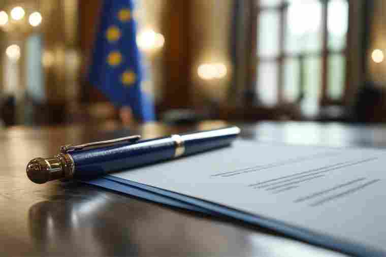 © Michael - stock.adobe.com Dokument und Kugelschreiber